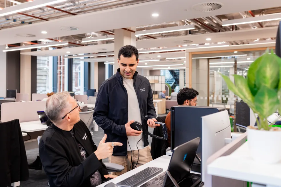 The XRlabs team at the London office